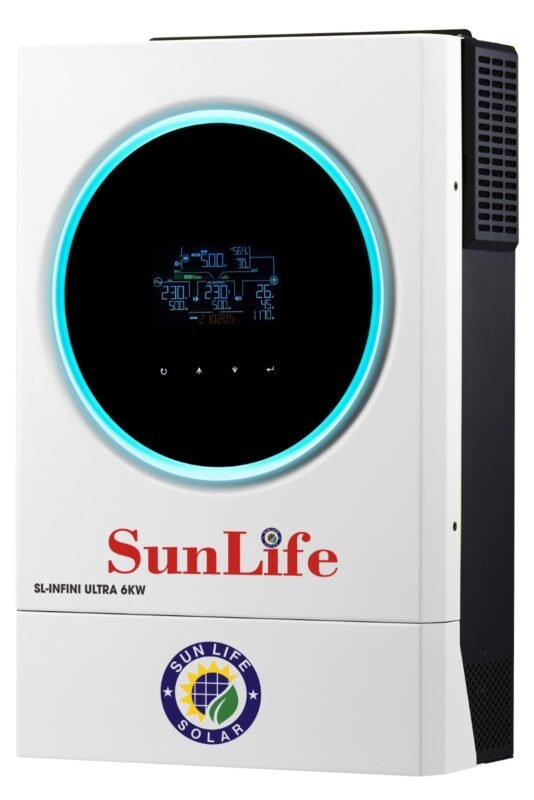 SUNLIFE SL-INFINI ULTRA 6KW | High-Performance 6KW Hybrid Solar Inverter for Residential & Commercial Use