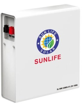 SUNLIFE SL-WM 5KWH 51.2V 100A Lithium Battery | High-Performance Solar Energy Storage Solution